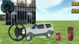MOBIL SUV 🚘 BALAPAN DENGAN KERETA | Train VS Prado Racing 3D ( Android Gameplay ) screenshot 1