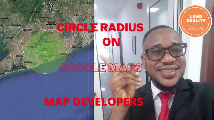 drawing a radius circle in google maps with map developers