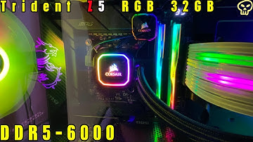G.Skill Trident Z RGB DDR5-6000 32GB In System