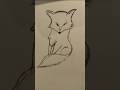 Simple Fox Art | Drawing for Beginners