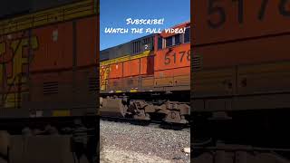 Last of the Schneider Containers on BNSF. Zip Train EB, main track 1. Mormon Rocks, Cajon Pass Calif