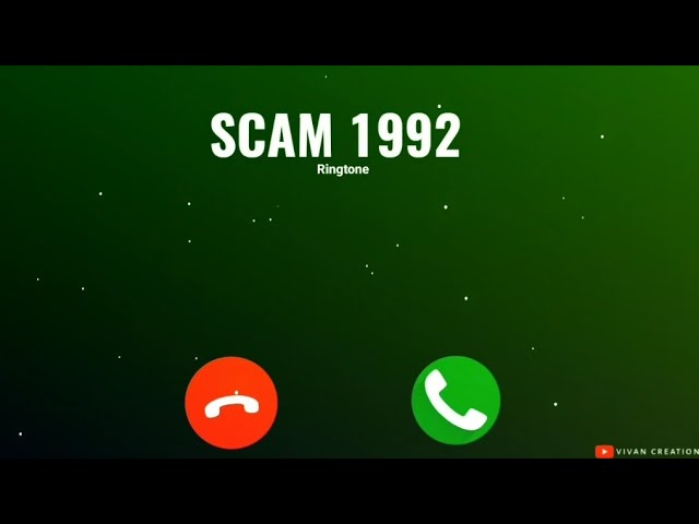 SCAM 1992 Ringtone | Scam 1992 BGM | Download Link ⬇️ | New Ringtone 2020