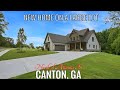 FOR SALE- NEW 4 BDRM, 4.5 BATH HOME ON ALMOST 1 ACRE IN WATERFALL COMM. IN CANTON, GA, N. OF ATLANTA