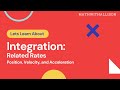 Calculus 1 - Integration: Related Rates