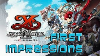 Ys IX: Monstrum Nox - First Impressions