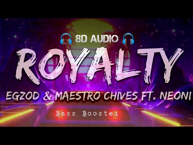 Royalty | 8D | Bass Boosted | Royalty Free class=