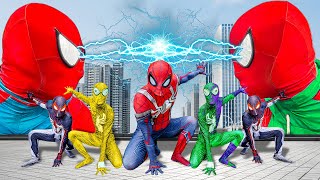 TEAM SPIDER MAN in REAL LIFE 46 | Marvels Spider-Man 2 - NAPOLEON - AMERICAN FICTION - Tiger 3