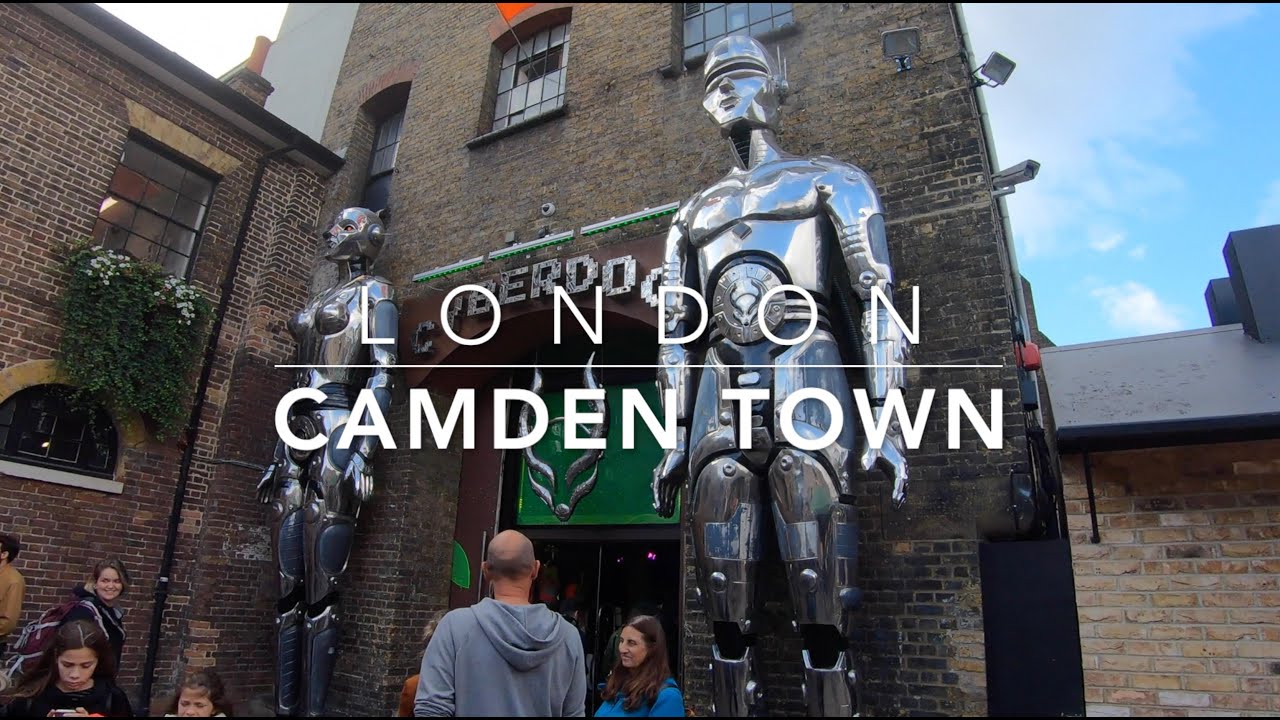 Camden Town London - Camden Lock - Camden Market - Camden Stables - Camden Highstreet - England