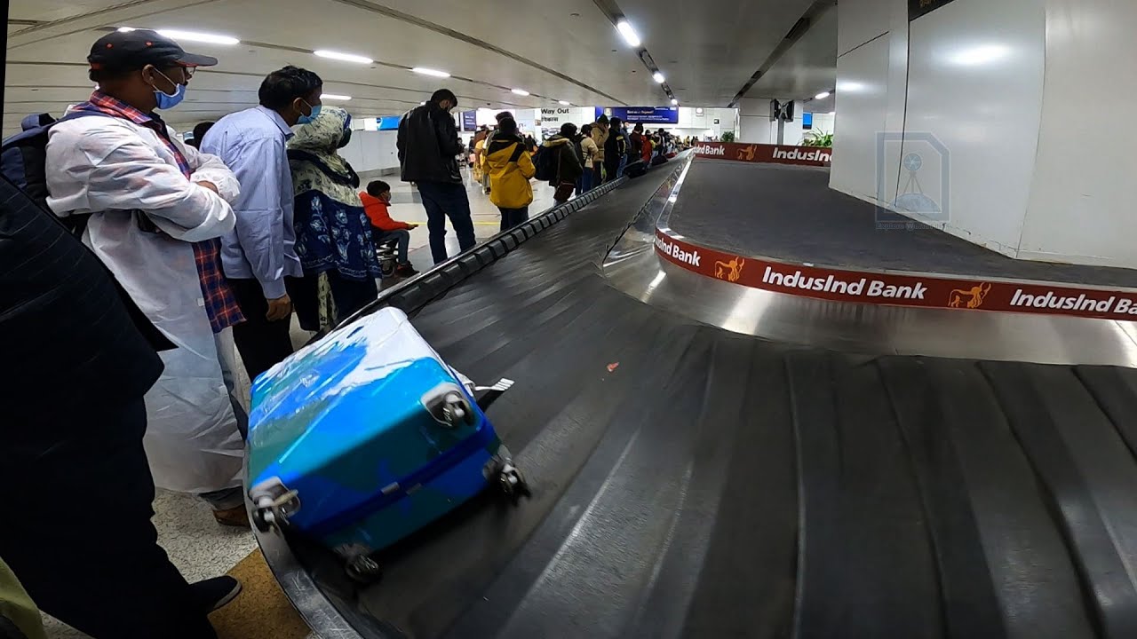 Baggage Carousel at Delhi IGI Airport I Luggage Belt YouTube
