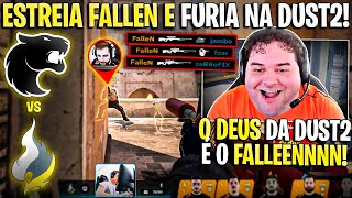 PRIMEIRA DUST2 DA FURIA!🔥 FURIA vs PASSION UA - (DUST2 COMPLETA) - CCT Season 2 Europe Series 3