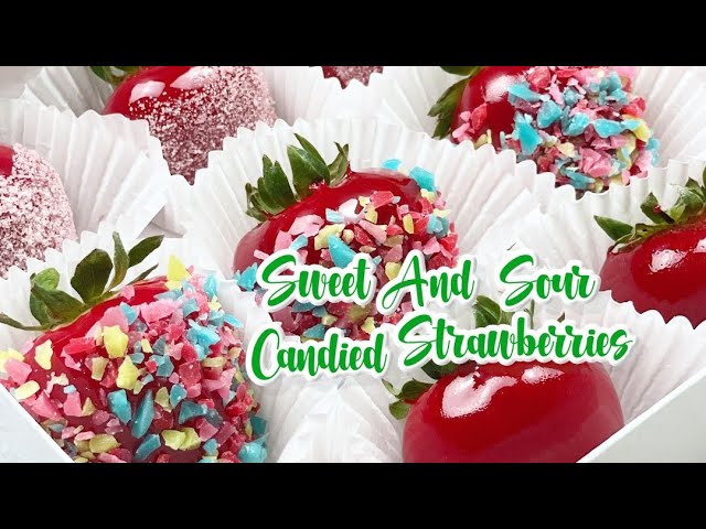 How to Make Candied Strawberries (Foolproof Recipe) — Vicky Pham