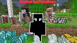 Minecraft Random Item Challenge VS 2 Hunters