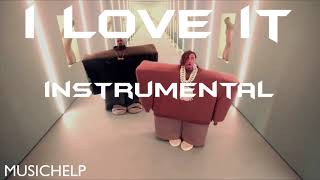 Kanye West \& Lil Pump - I Love It INSTRUMENTAL (High Quality)