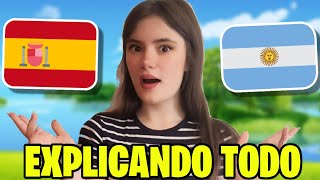 ¿Soy Argentina o Española? Explicando todo..