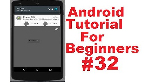 Android Tutorial for Beginners 32 # Explicit and Implicit Intents in Android