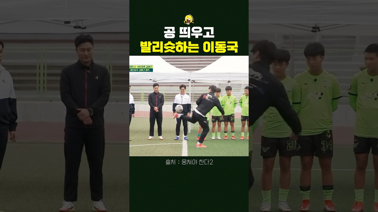 두 번 봐도 놀라운 이동국 스킬