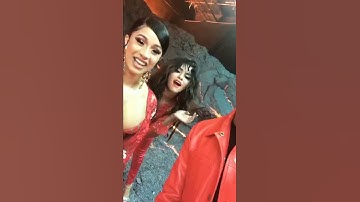 Selena Gomez, Cardi B, Ozuna & DJ Snake Speaking French On The Set Of Taki Taki Music Video