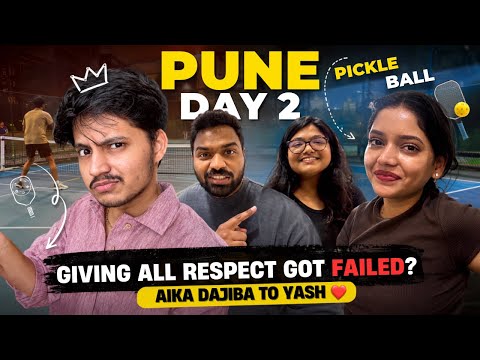 Giving Everyone Respect 😂❤️ | “Aika Dajiba!” ft. Yash | Pune Day 2 🏓
