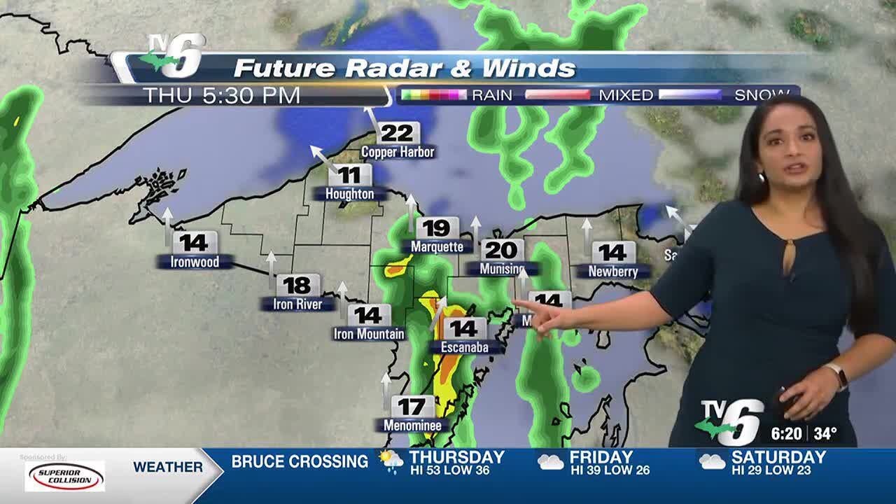 Showers/thundershowers today then a cooler pattern - YouTube