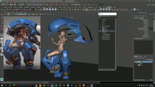 MetalX8 Part1 - HardSurface Mecha Modeling in Maya - Teaser
