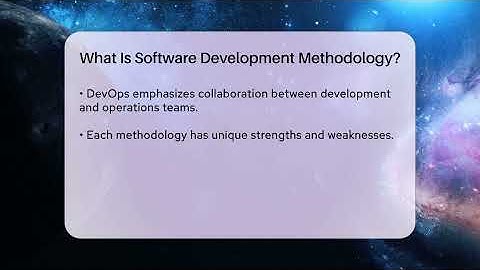 What Is Software Development Methodology? - Talking Tech Trends