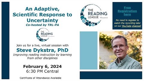 An Adaptive, Scientific Response to Uncertainty