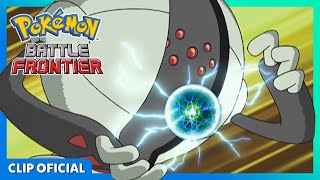 ¡Registeel contra Torkoal! | Pokémon: Battle Frontier | Clip oficial