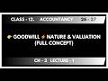 👉 Goodwill Complete Concept 🔥 | Class 12 Accountancy | All Methods Explained (2026-27 Exam)