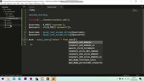 #ngobar5 Membuat Proses login Administrator Aplikasi E-Voting. By Zein4TX