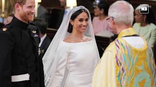 Givenchy’s Clare Waight Keller designs Markle’s sleek dress