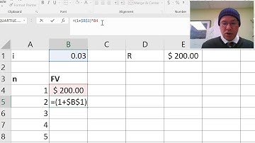 How to use Excel to calculate Future Value Annuity