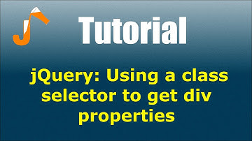 jQuery: Using a class selector to get div properties