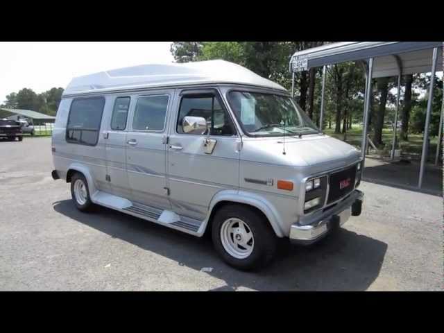 white gmc vandura