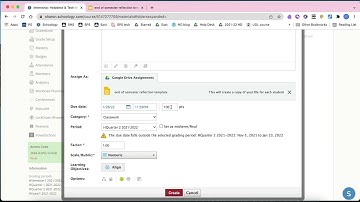 Schoology Google Drive Assignments