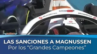 #MiamiGP | MAGNUSSEN y los COMISARIOS DEPORTIVOS, en la opinión de los &quot;Grandes Campeones&quot;