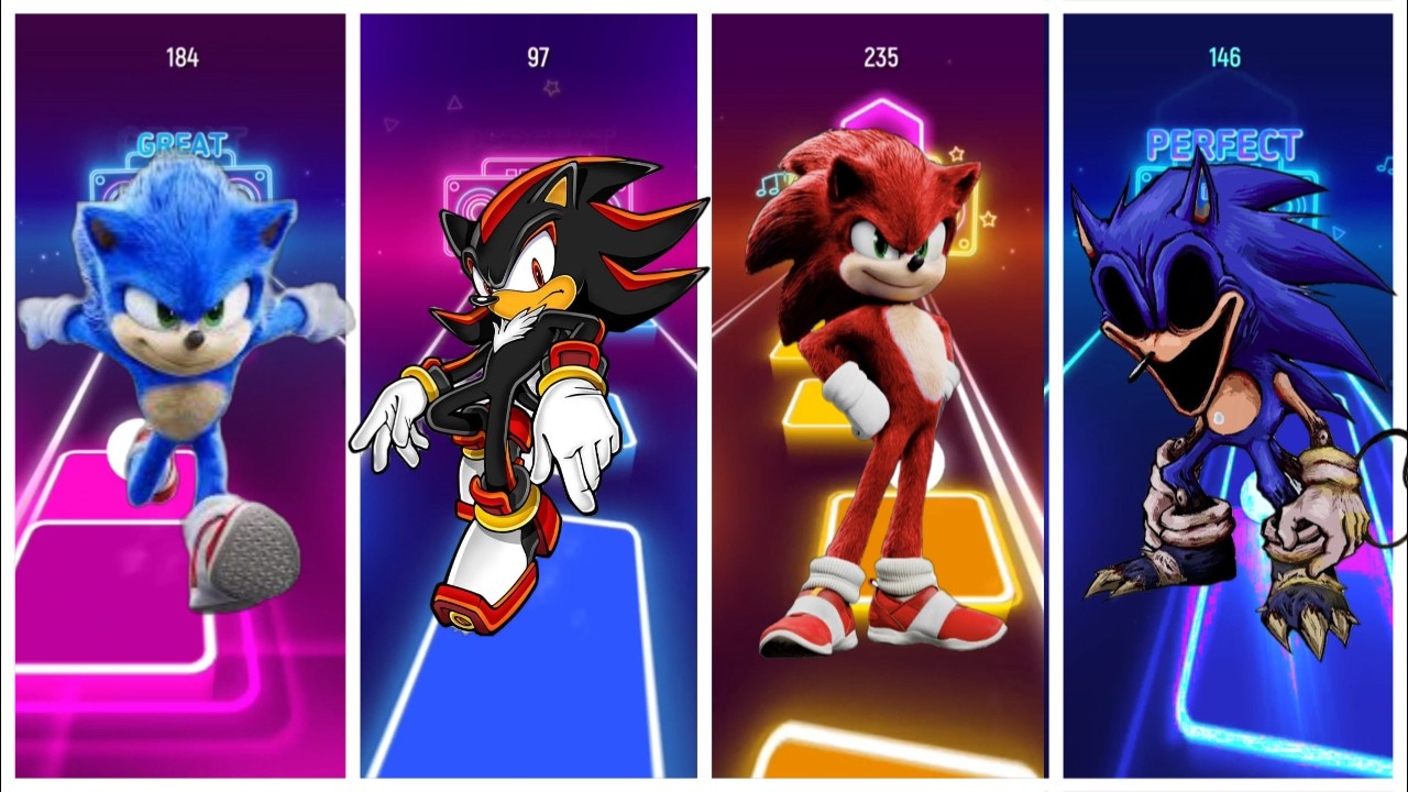 ⚡ Original Sonic 🆚 Shadow the Hedgehog 🆚 Sonic.EXE 🆚 Shin Sonic #19