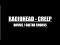 Radiohead - Creep (Drum Tracks, Lyrics, Chords)