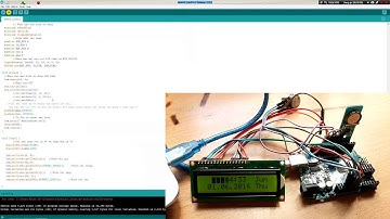 Module DS1302 use Aruino Uno R3  display on the LCD 16x2  screen.