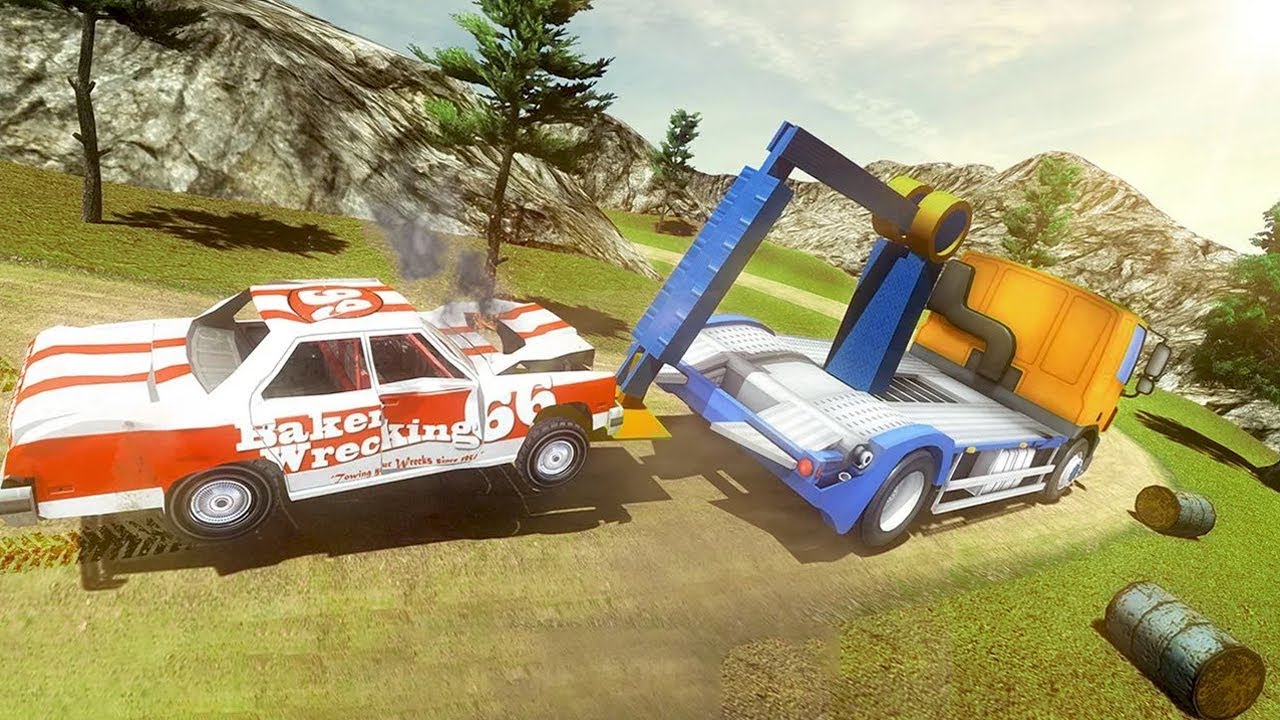 Car crashing engine
