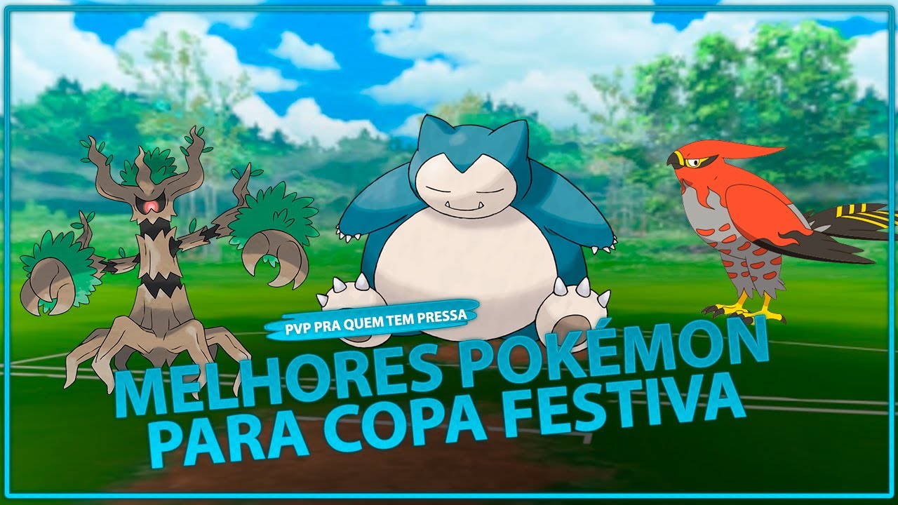 Pokémon GO: os 20 melhores pokémons da Copa Festiva! - Liga dos Games