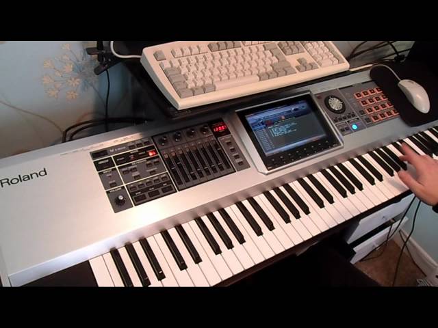 ROLAND FANTOM G7 DEMO PART 1 - YouTube