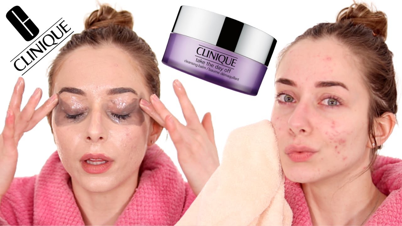 Clinique Take The Day Off Cleansing Balm Review - *Makeup Remover* - YouTube