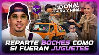 Download Lagu EL LOCO DE LAS TERRENAS REPARTE BOCHES COMO SI FUERAN JUGUETES EN DÍA DE REYES MP3