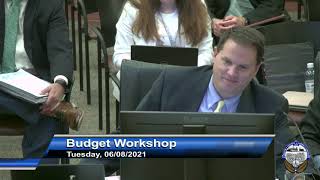 Budget Workshop Afternoon Session - Jun 08 2021 (Part 2)
