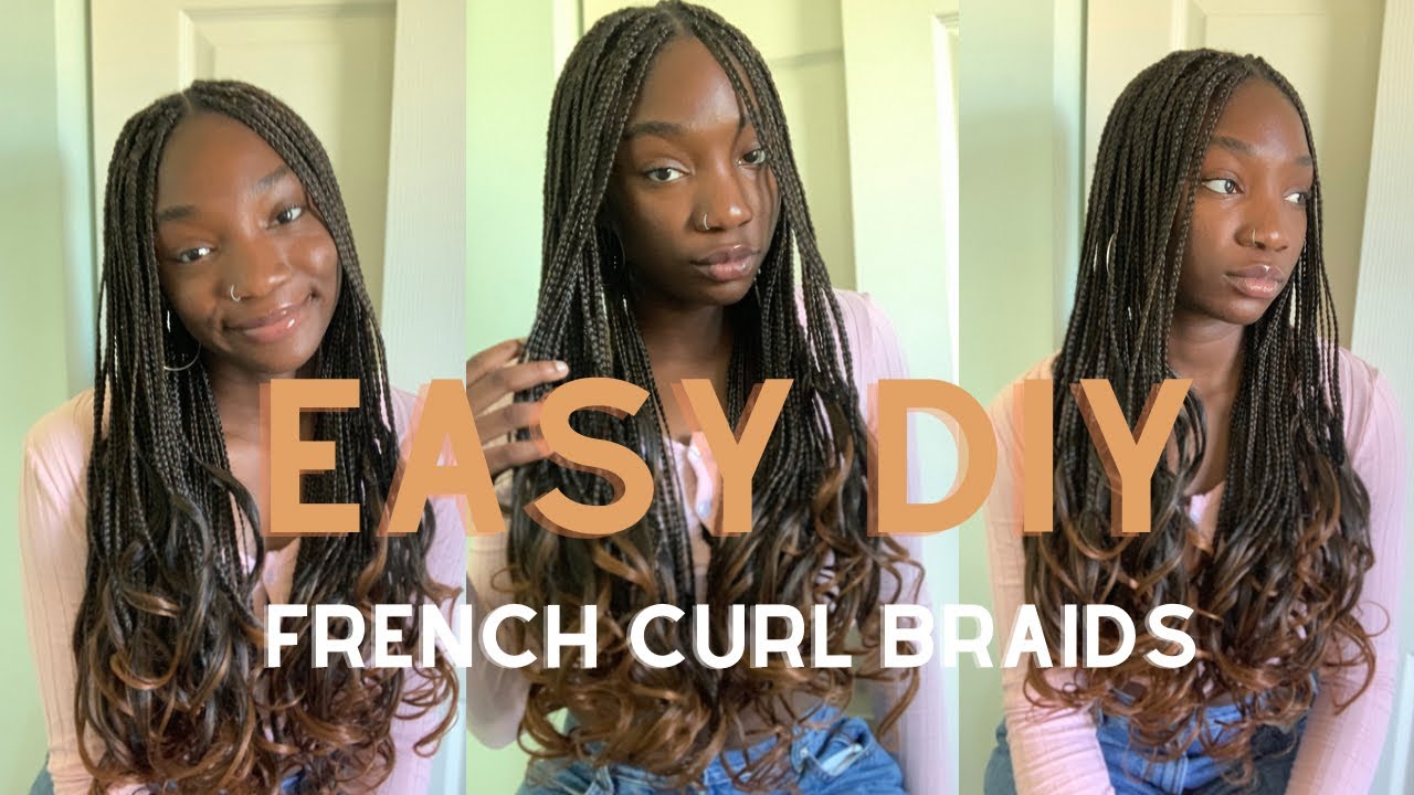 How to do the French curl braids on yourself | VERY EASY | no slip‼️ -  thptnganamst.edu.vn