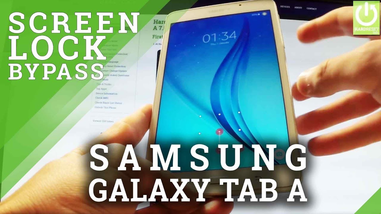 Hard Reset SAMSUNG T25 Galaxy Tab A 25.25" 20256 WiFi, how to