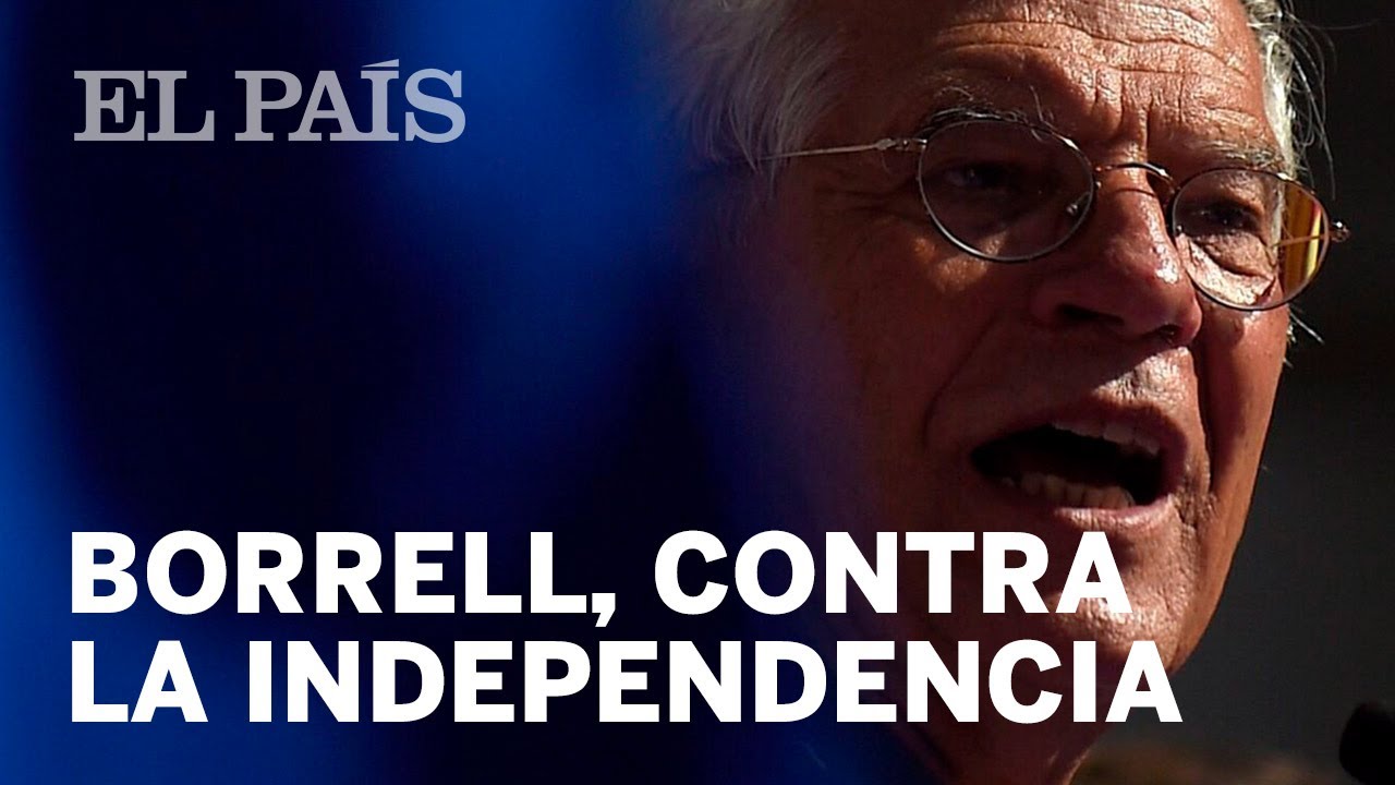 Discurso de Josep Borrell en la manifestación a favor de la Constitución y la unidad de España | ...