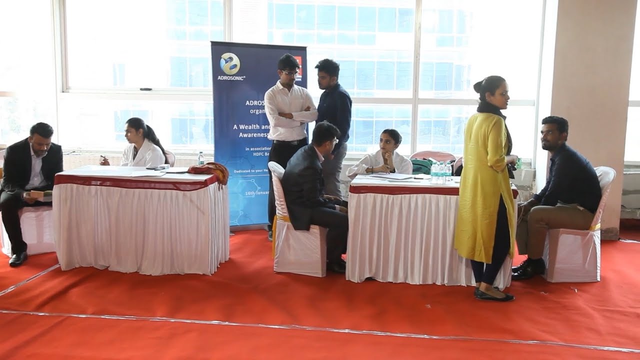 ADROSONIC - HDFC BANK Health and Wealth Awareness Camp