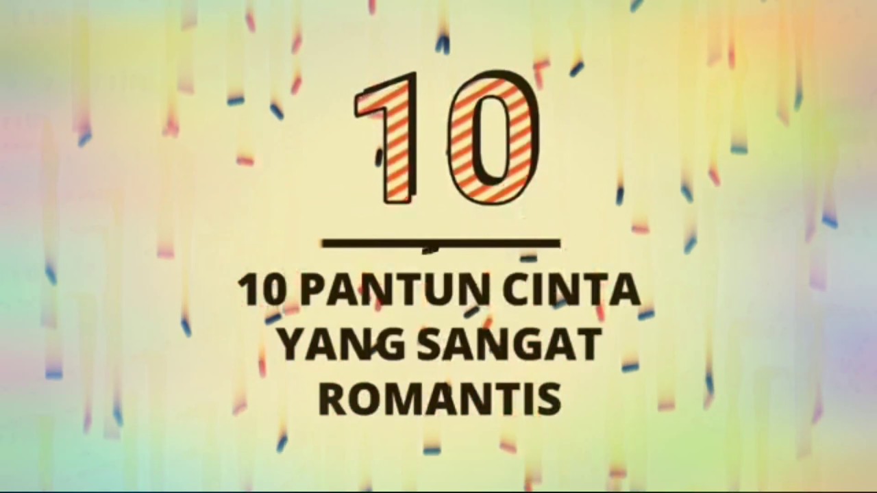 10 Pantun romantis  buat pacar YouTube