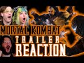 A F*CKIN' BLOOD KNIFE?! // MORTAL KOMBAT Trailer Reaction!